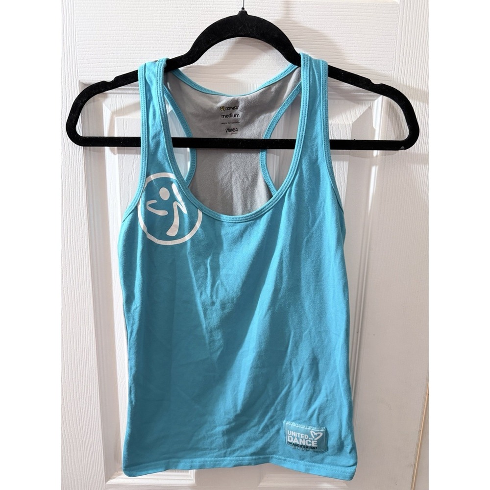 Zumba United We Dance Tank Top Size Medium